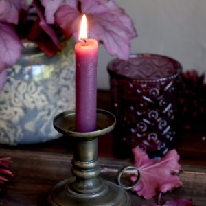 rustic kynttila luumu 5